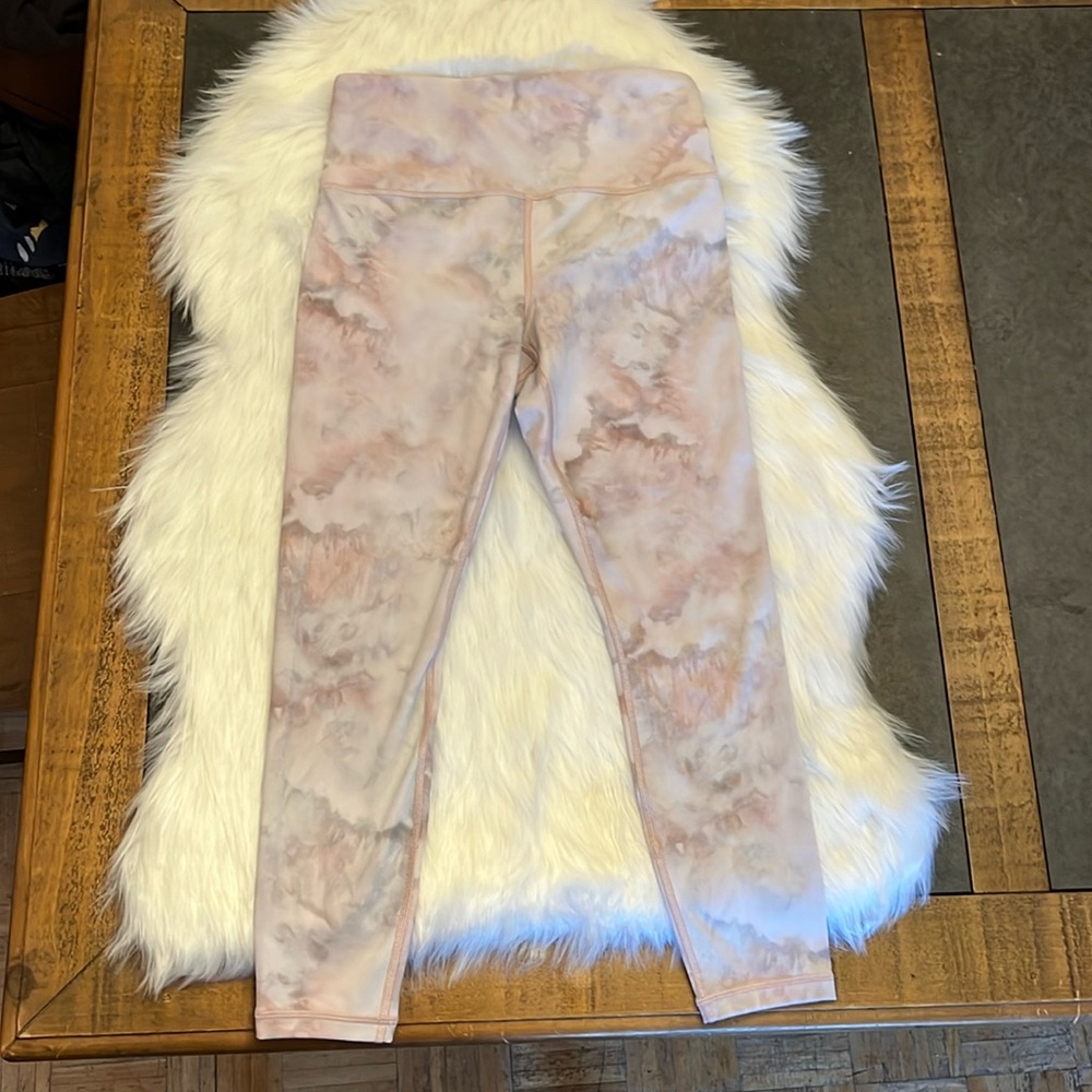 Athleta Womens sz s Elation 7/8 Tight High Rise Leggings in Elation Snow Dye